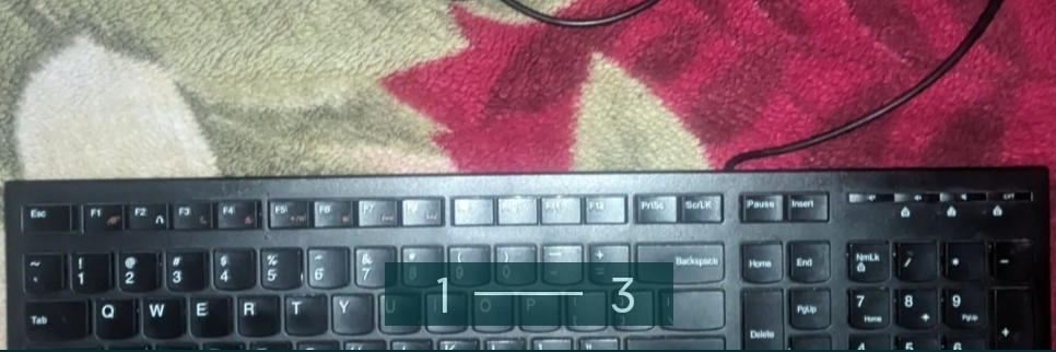 Клавіатура Lenovo LXH-EKB- 10YA Black wired Київ - фото 3