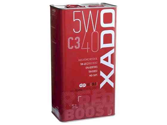 Масло моторное синтетическое C3 Red Boost, ж / б 5W-40 5 л ТМ XADO Киев
