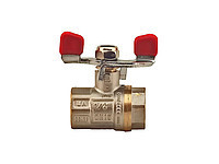 Кран шаровый 1/2" гг бабочка Харків - фото 1