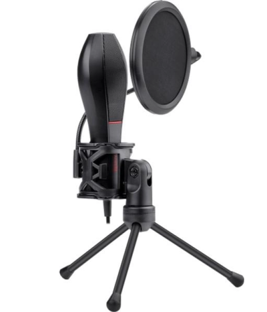 Стримовый микрофон Redragon Quasar 2 GM200-1 (USB) + подставка кабель 1.5м Винница