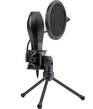 Стримовый микрофон Redragon Quasar 2 GM200-1 (USB) + подставка кабель 1.5м Винница - изображение 4