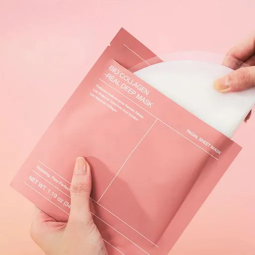 Маска гидрогелевая ночная с коллагеном Bio-Collagen Real Deep Mask Biodance 1 шт Киев - изображение 4