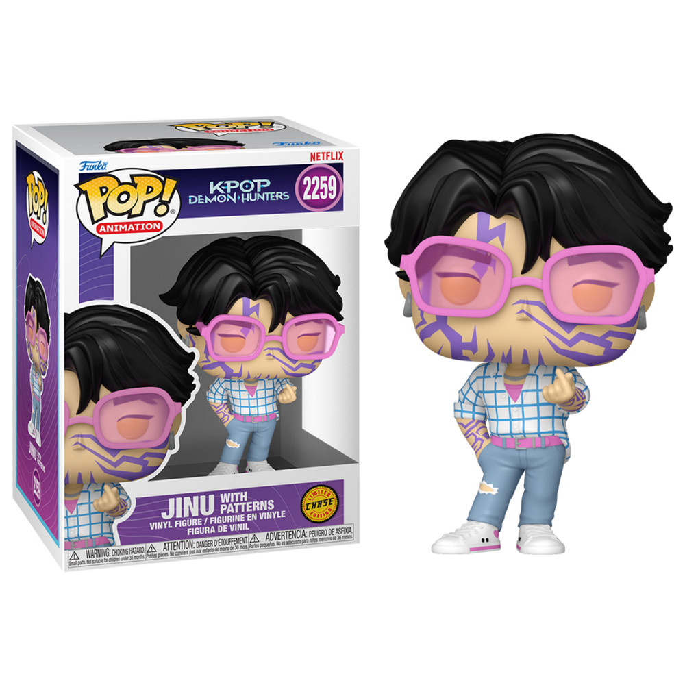 Ігрова фігурка Funko POP серії Кейпоп-мисливиці на демонів - Джіну (W/CH) Дніпро - фото 4