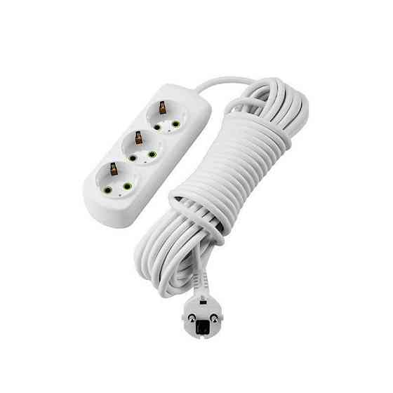 Подовжувач LETITIA із заземленням 3 входи 3 метри Lezard Харків