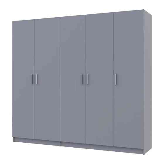 Шкаф для одежды Doros Промо Серый 2+3 ДСП 225х48х204 DRS-011628 (80737767) Днепр