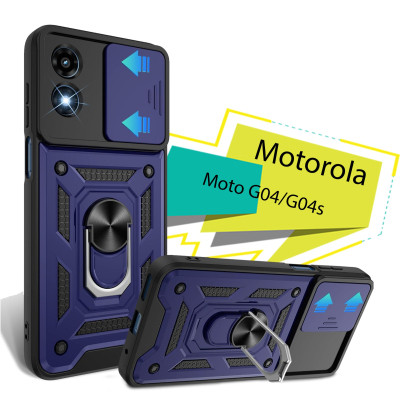 Чехол для мобильного телефона BeCover Military Motorola Moto G04/G04s Blue (713063) Винница - изображение 1