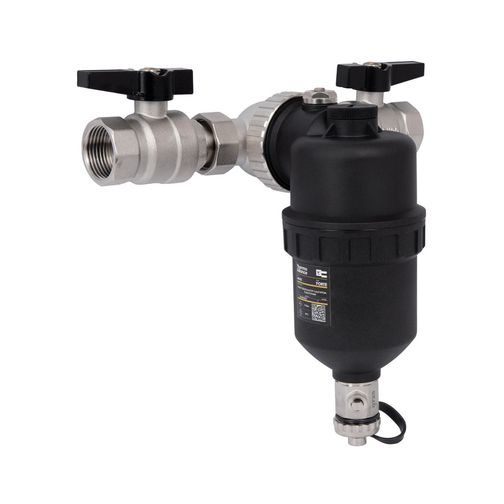 Фільтр-дешламатор Thermo Alliance Forte 1", поворотний (магнітний шламоуловник) TAF400G25 Київ - фото 3