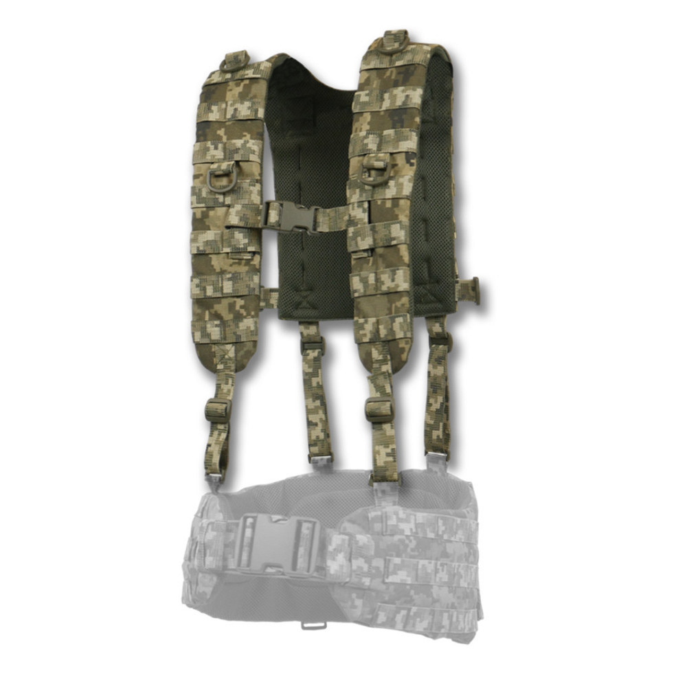 Ремені плечові (лямки) м'які для тактичних поясів РПС Піксель Київ - фото 1