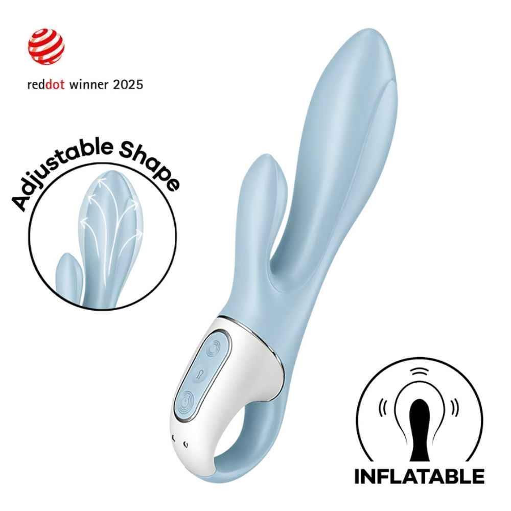 Вібратор - Satisfyer Air Pump Bunny 1 Sex Aura Київ - фото 5