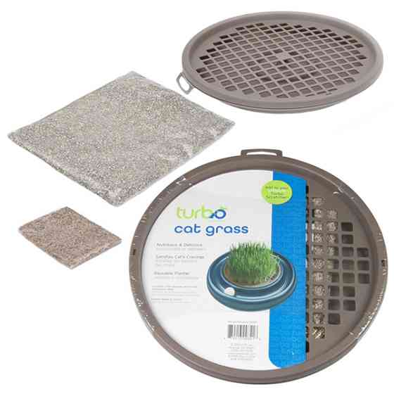 Coastal Turbo Cat Grass КОСТАЛ ТУРБО КЕТ ГРАС трава для котів, комплект Київ