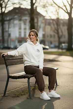 Теплый женский костюм тринитка на флисе Коричневый 2XL-3XL Харьков