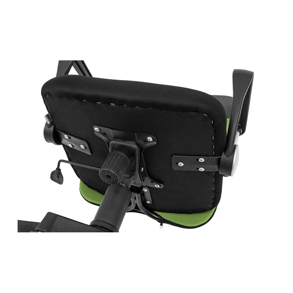 Офісне крісло керівника Ultra M1 Tilt Чорно-зелений Київ - фото 9