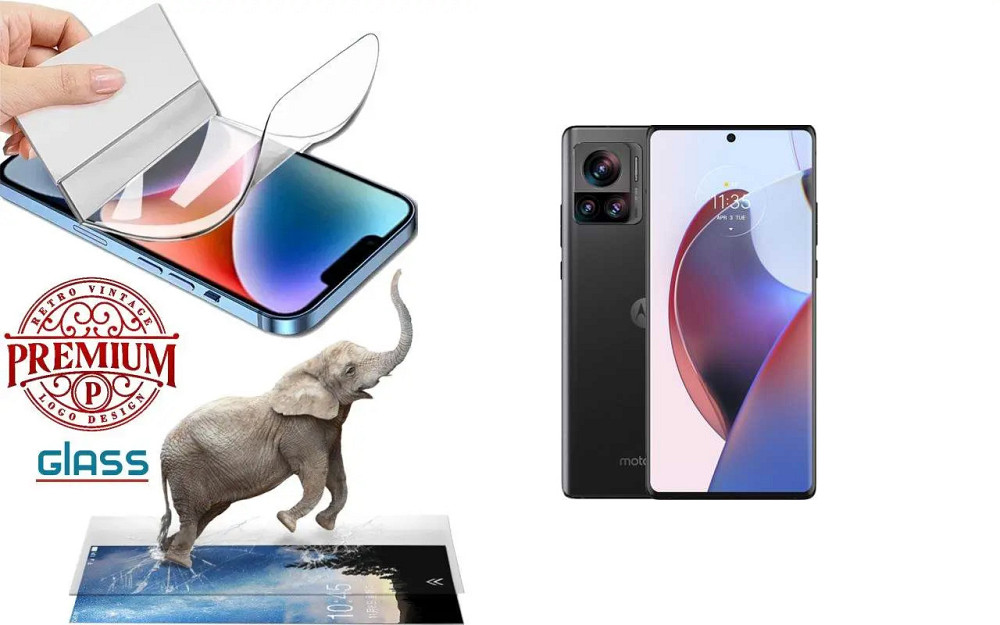 Поліуретанова плівка Motorola Edge 30 Ultra, Premium, товщина 0,2 мм Київ - фото 1
