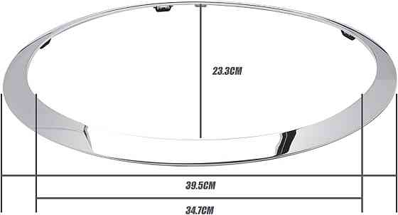 Накладка на фару для MINI Cooper F55 F56 F57 2014–2021, сріблясті, рамка 2 шт 51137300631 5113730063 Київ