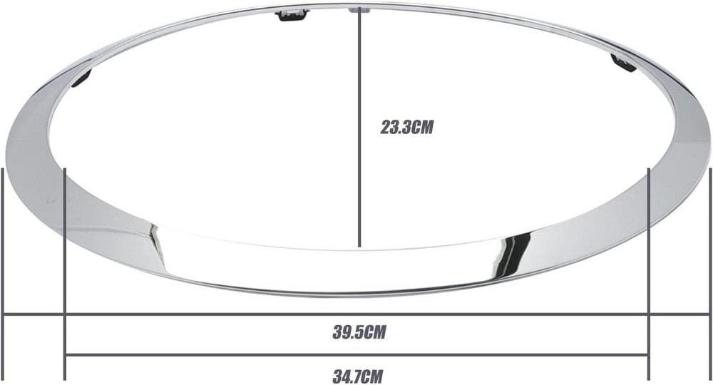 Накладка на фары для MINI Cooper F55 F56 F57 2014–2021, серебристые, рамка 2 шт 51137300631 51137300632 Киев - изображение 2