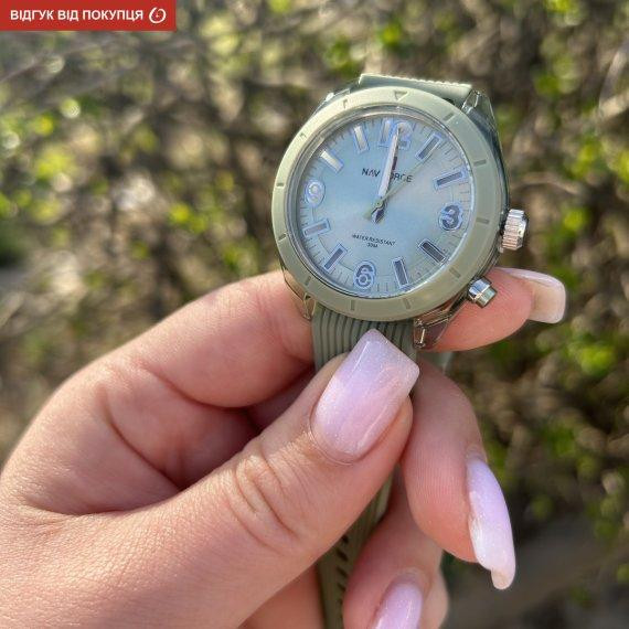 Жіночий наручний годинник Naviforce Amelia (Зелений) Вінниця - фото 8