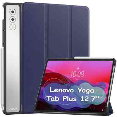 Чехол для планшета BeCover Smart Case Lenovo Yoga Tab Plus 12.7" Deep Blue (713430) Винница