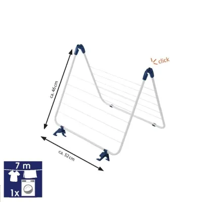 Сушарка для білизни Casa Si Flex Dry 4in1 White Підлогова (CS92970D05) (DAS302400) Вінниця - фото 8