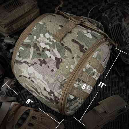 Сумка подсумок Mil-Tec для шлема с креплением Molle (Мультикам) Винница