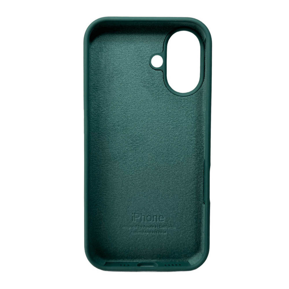 Чохол для смартфона Silicone Full Case AA Open Cam for Apple iPhone 16 46,Pine Green Киев - изображение 2