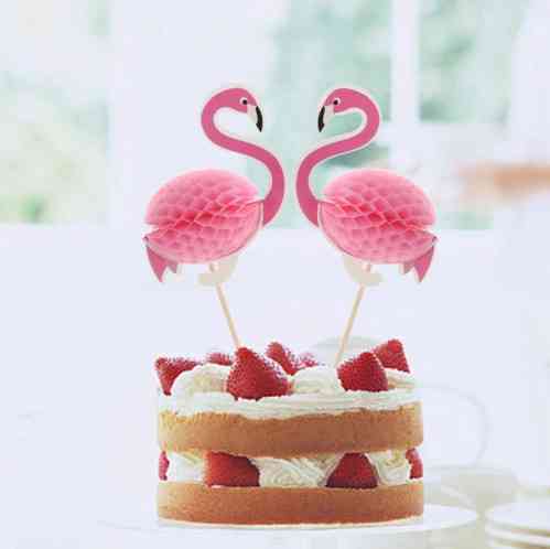 Шпажки для торта "Фламінго" - 2шт. Київ