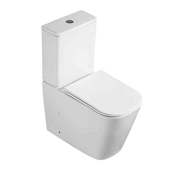 Унітаз-компакт Mixxus QUADRO-0404-T1 660х360х820mm, система змиву TORNADO 1.0   ( MI6688 ) 31442 Харків