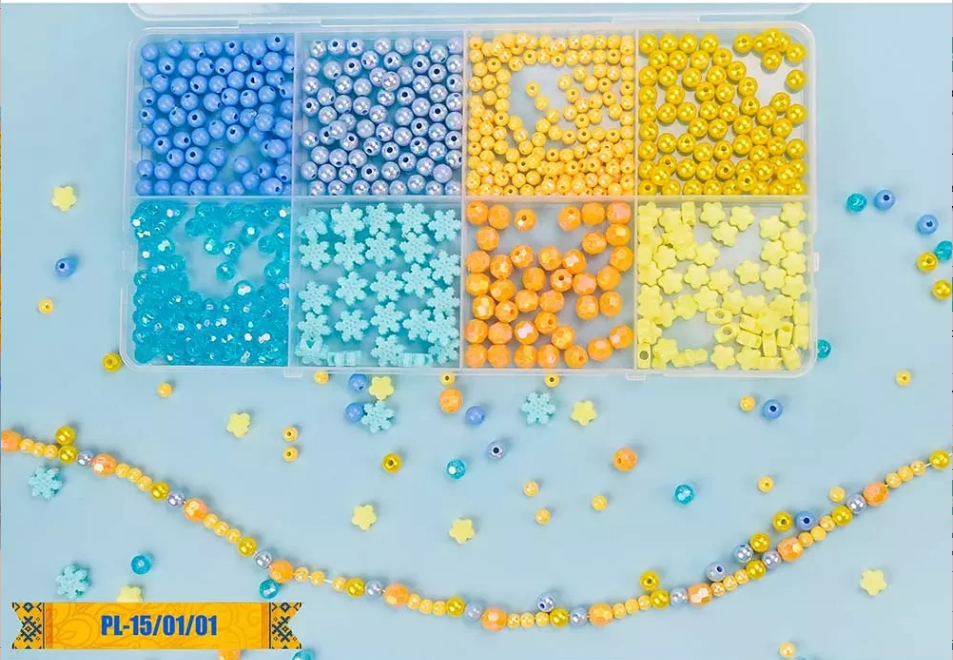 Набор бисера для изготовления креативных аксессуаров PL-15/01/01 бусины, бисер, подвески Винница - изображение 2