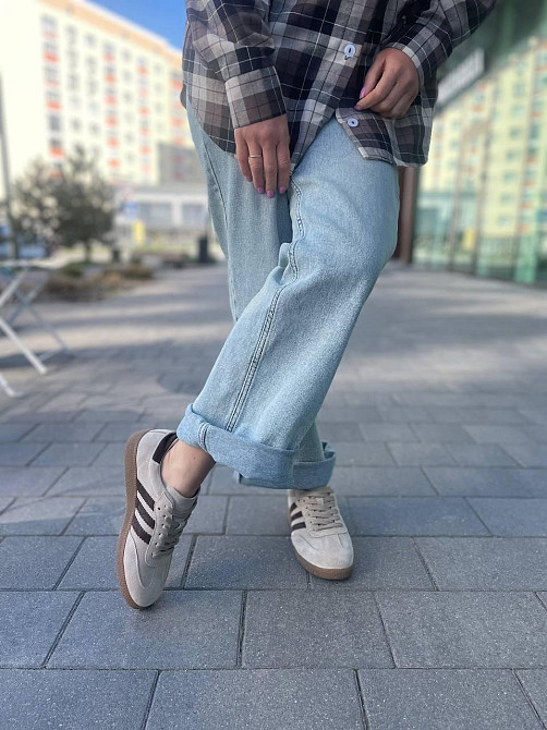 Кеды женские Notta bene бежевые натуральная замша размер 36-41 (K-0424) Коломия - фото 10