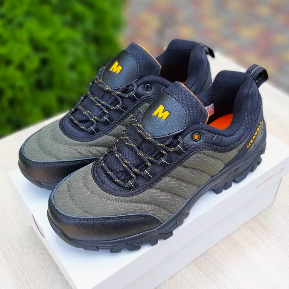 Кросівки MERRELL ТЕРМО Gore-Tex Чоловічі Хакі Меррілл Гортекс Зимові (розміри: 41,42,43,44,45) Відео Огляд Дніпро - фото 7