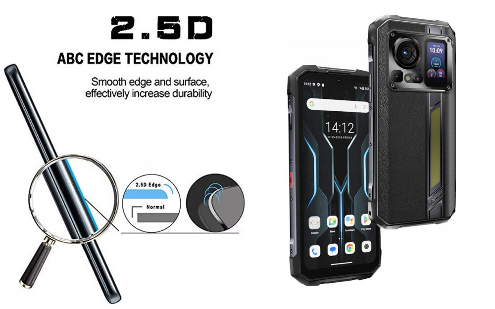 Захисне скло ArmorGlass для Hotwav Hyper 7 Pro – стійке до подряпин та ударів Київ - фото 2
