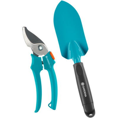 Набор инструментов Gardena садовых Classic (секатор 18 мм + совок 8 см) (12201-20.000.00) Винница - изображение 3