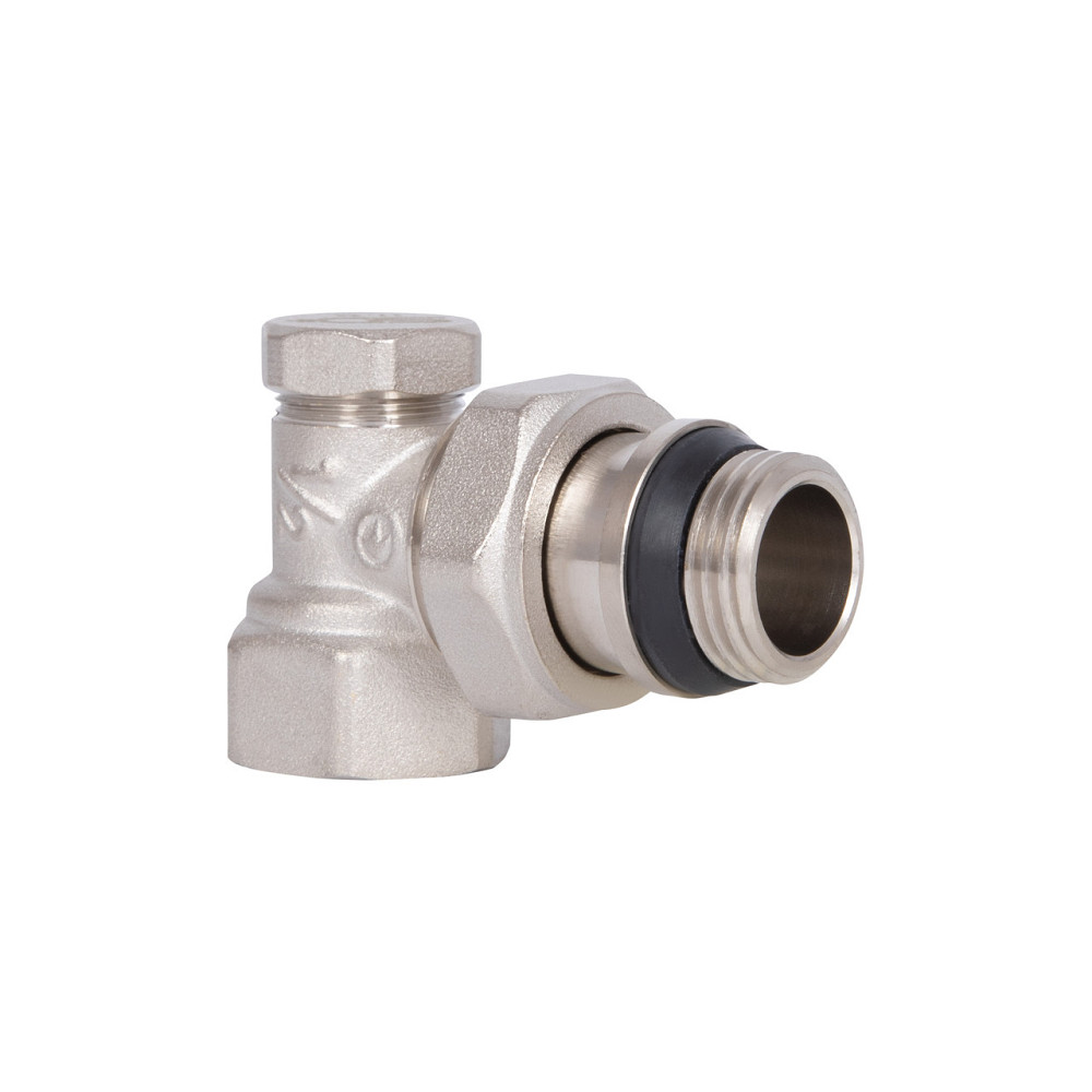 Кран радіаторний Thermo Alliance Base 1/2" ВН з антипротіканням кутовий SD229W15 Київ - фото 9