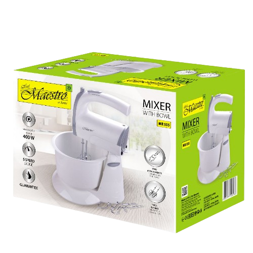 Міксер з чашею 200W MR-555NEW Maestro Житомир - изображение 5
