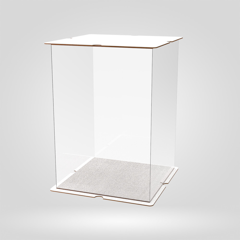 Коробка для тортів, квітів та подарунків EKOSTAR 270х270х400 Київ - фото 1