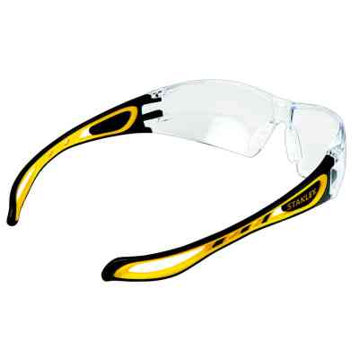 Захисні окуляри Stanley Wrap Around, прозорі, полікарбонатні, з м&apos;якими гумовими дужками (SYE17-10D) Вінниця