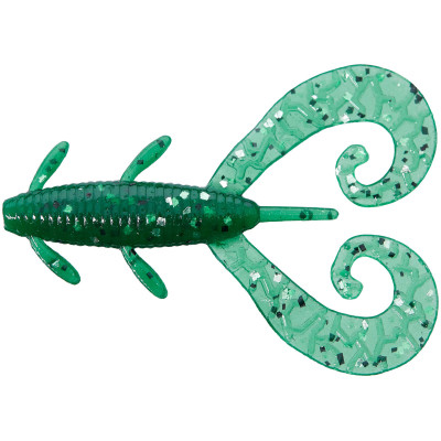 Силикон рыболовный Reins G-Tail Twin 2" 397 Motor Oil SP (10 шт/уп.) (1552.09.66) Винница - изображение 1