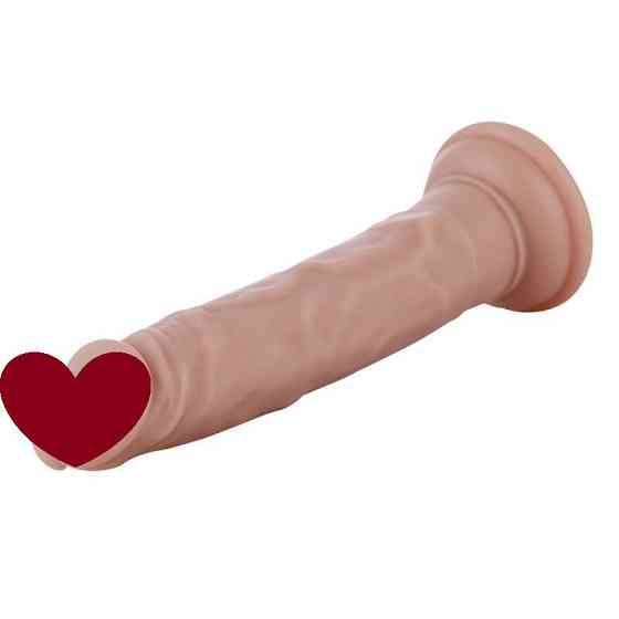 Реалістичний фалоімітатор для секс-машин Hismith 7.5″ Flexible Silicone Dildo, система KlicLok Sex Aura Київ