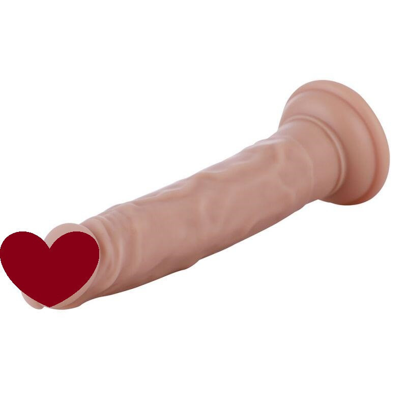 Реалістичний фалоімітатор для секс-машин Hismith 7.5″ Flexible Silicone Dildo, система KlicLok Sex Aura Київ - фото 1