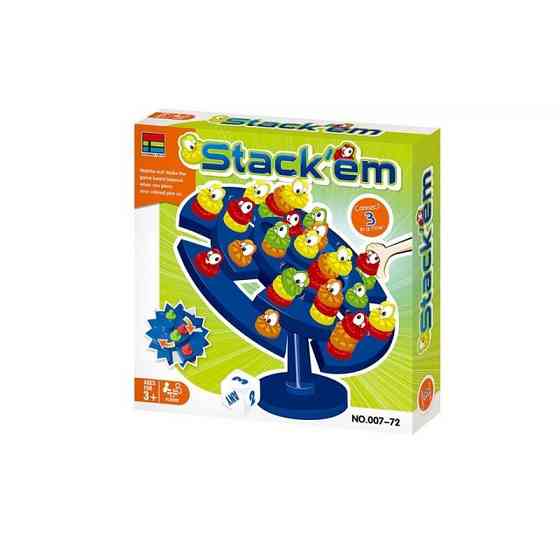 Настільна гра "Stackem" 007-72 фішки трьох кольорів Вінниця