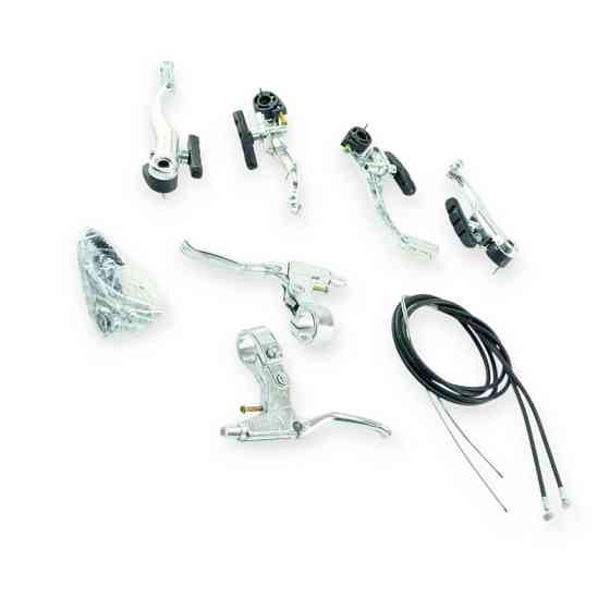 Велотормоз сборе ободной передний, задний (вибрейк) 26 аллюминий, 28 аллюминий в Мукачево