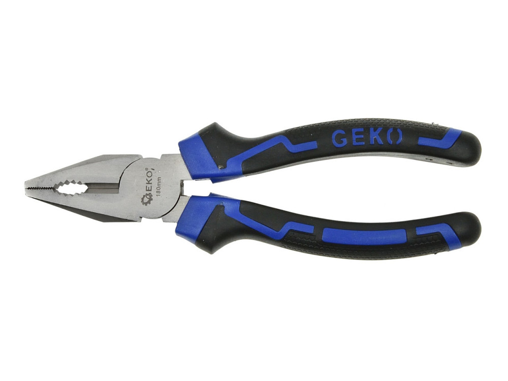 Плоскогубці "GeKo" premium 180 мм Киев - изображение 1