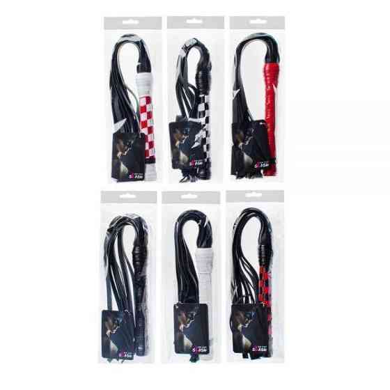 Флогер VIP Leather Flogger, Red Sex Aura Київ