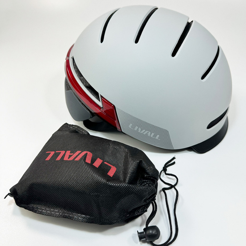 Шлем Livall BH51M NEO с музыкой и Bluetooth, серый Киев - изображение 9