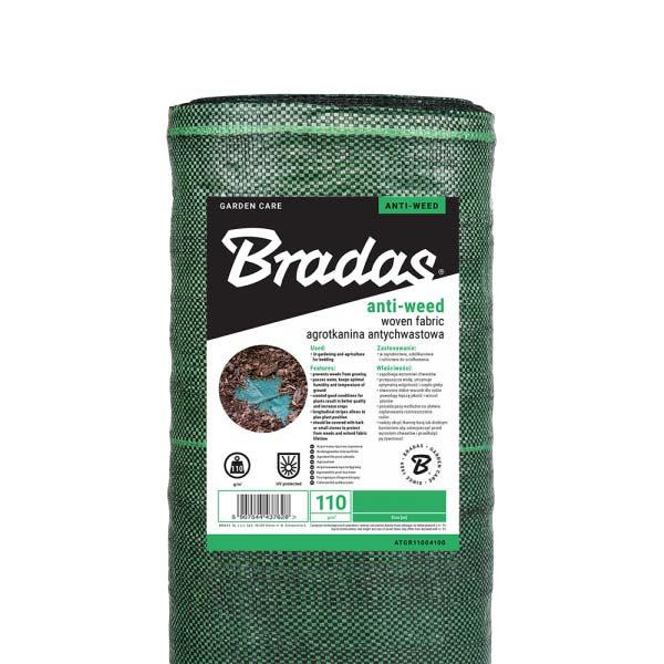 Агротканина проти бур'янів 110 г/м² 3.2*50 зелена BRADAS Польща Київ - фото 2