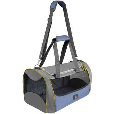 Переноска для животных Collar 51х24х25 см до 9 кг Серая (9981) Винница