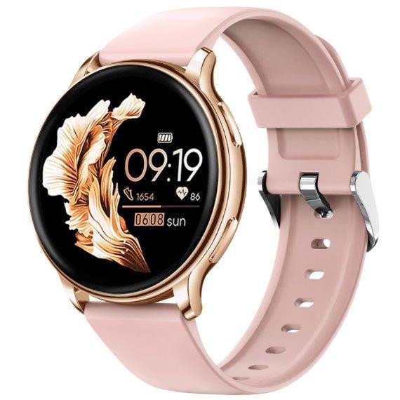 Розумний смарт годинник Smart Melisia + 2 ремінці (Gold Rubber) Вінниця - фото 1