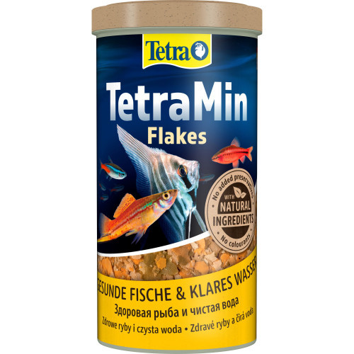 Корм Tetra Min Flakes для акваріумних рибок пластівці 200 г/ 1 л Київ - фото 1
