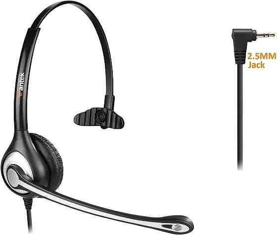 Провідні моно навушники/ гарнітура Wantek F600 (Б клас) Луцьк