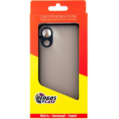 Чехол для мобильного телефона Dengos Matte Samsung Galaxy A03 Core (black) (DG-TPU-MATT-96) Винница - изображение 5