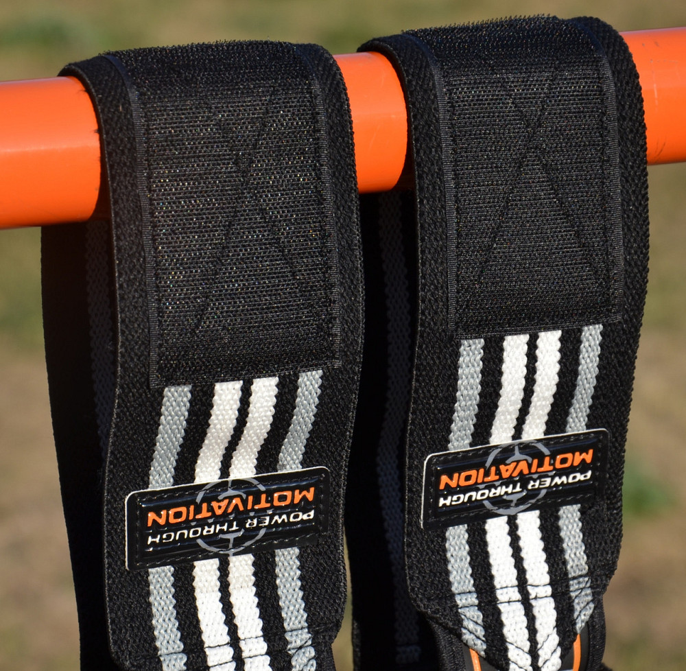 Бинты для запястий (кистовые бинты) Power System PS-3500 Wrist Wraps Grey/Black  (пара) Луцк - изображение 6